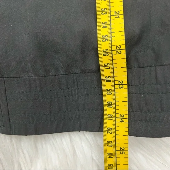 Vintage Supreme 100% Silk Shell Black Fall Winter 2015 Bomber Jacket Mens Sz S